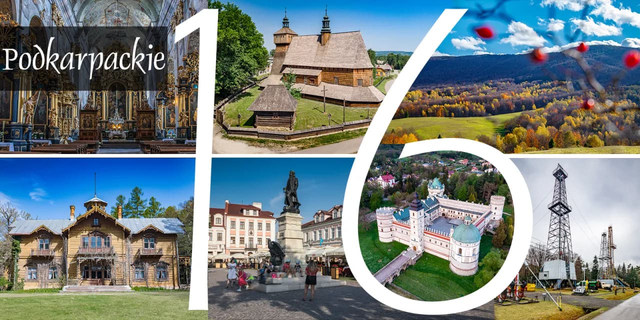 Najpiękniejsze miejsca podkarpackie, które musisz zobaczyć w Polsce